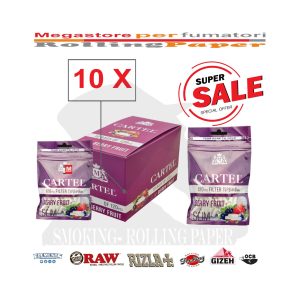 Filtri Cartel Berry Fruit Slim 6 × 15 mm – 120 filtri