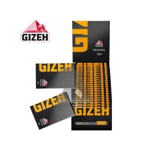 Cartine Gizeh Black Corte Regular – Confezione da 20 libretti