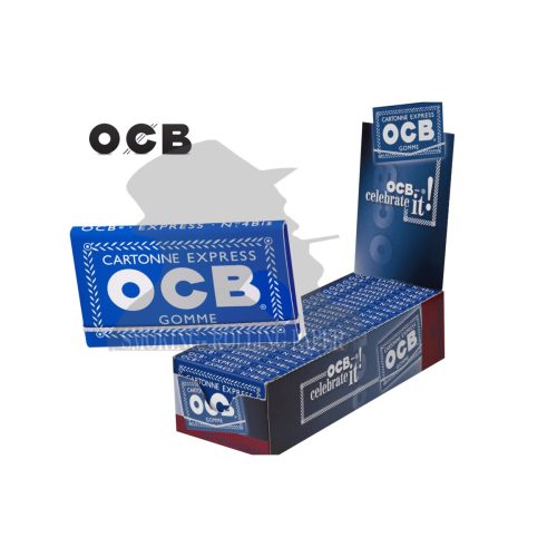 master-227 Cartine OCB No. 4 Blue Corte Regular – Confezione da 25 libretti