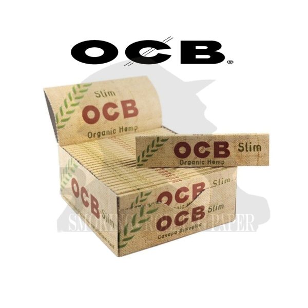 master-241 OCB Organic King Size Slim Zigarettenpapier – Packung mit 50 Heftchen