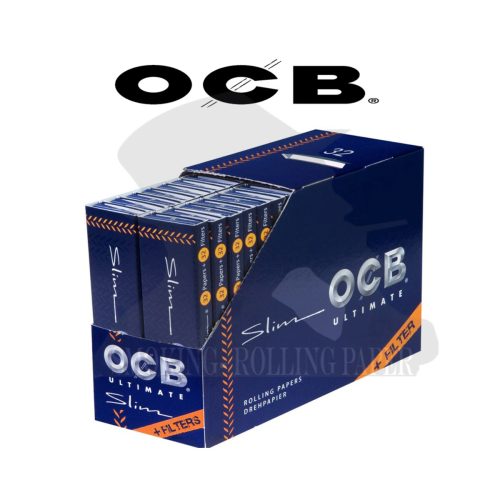 master-242 Cartine OCB Ultimate King Size Slim con filtri – Confezione da 32 libretti