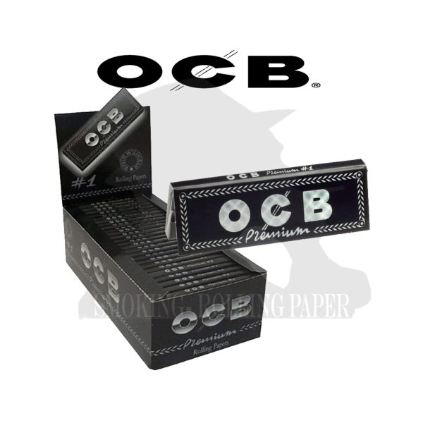 Cartine OCB Premium Black Corte Regular – Confezione da 50 libretti