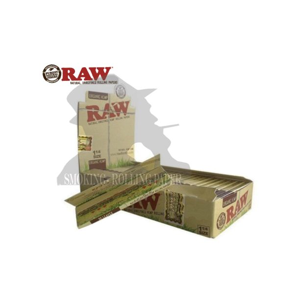 master-263 RAW Organic Medium 1¼ Zigarettenpapier – Packung mit 24 Heftchen