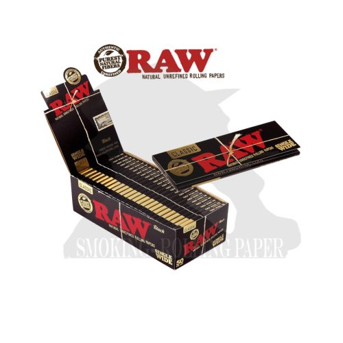 master-270 Cartine RAW Classic Black Corte Regular – Confezione da 50 libretti