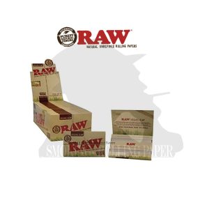 Cartine RAW Organic Wide Corte Regular – Confezione da 25 libretti