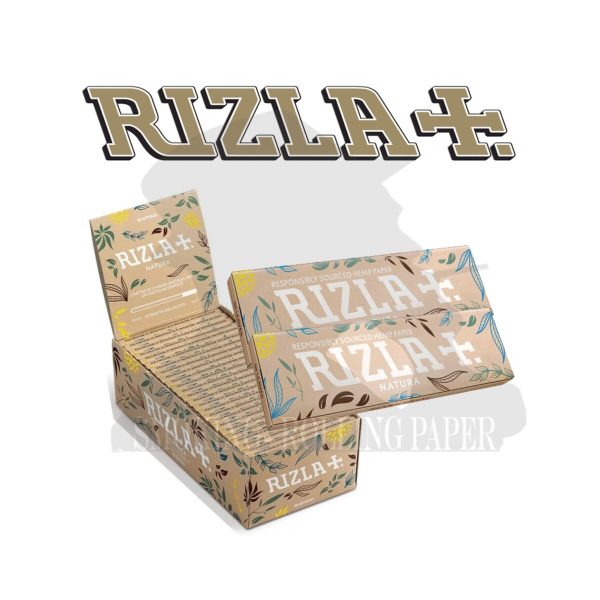 master-296 Rizla Natura Regular Zigarettenpapier – Packung mit 50 Heftchen