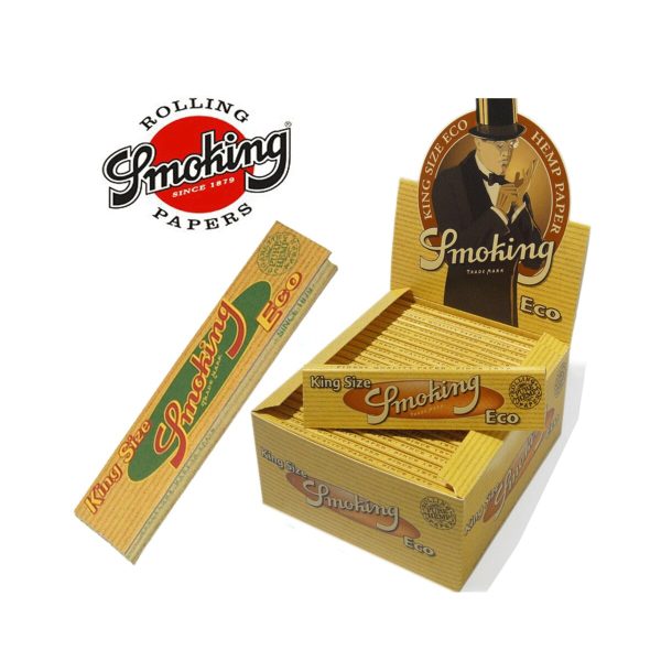 master-343 Cartine Smoking ECO King Size in canapa – Confezione da 50 libretti