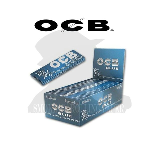 master-378 Papier à rouler OCB X-Pert Blue Regular – lot de 50 carnets