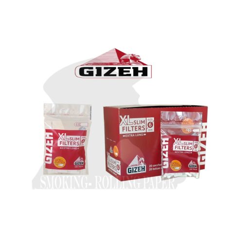 Filtri Gizeh Slim XL 6 mm – 100 filtri