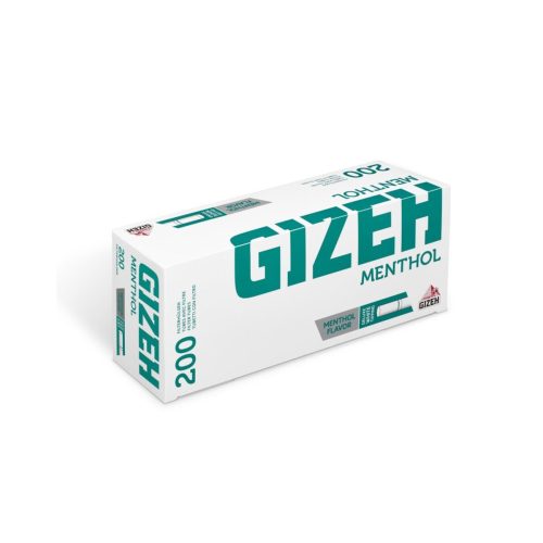 master-99 Tubetti per sigarette Gizeh Menthol King Size con filtro – Confezione da 200 tubetti